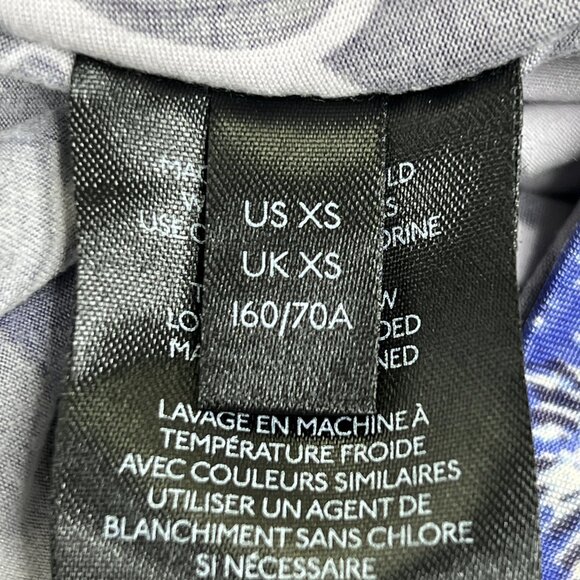 Free People She's Something Else Floral Faux Wrap Tulip Mini Skirt Plum XS - NWT - Picture 8 of 10